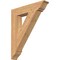 Ekena Millwork Traditional Traditional Smooth Bracket, Western Red Cedar, 5 1/2"W x 30"D x 36"H BKT06X30X36TRA01SWR - alternate 1